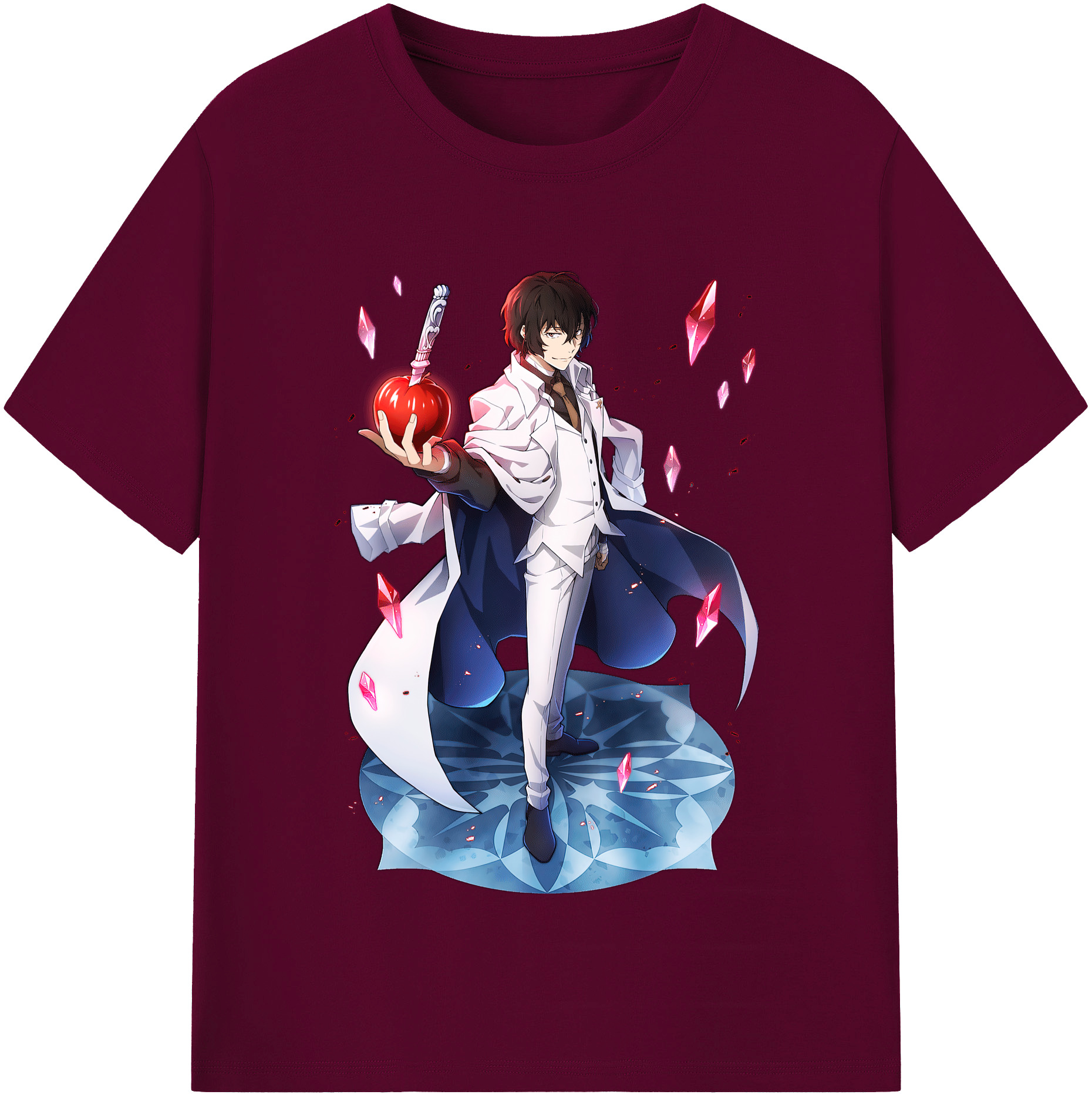 （画像用） 文豪ストレイドッグス Bungo Stray Dogs レディースカジュアルプリントTシャツ（綿100％）